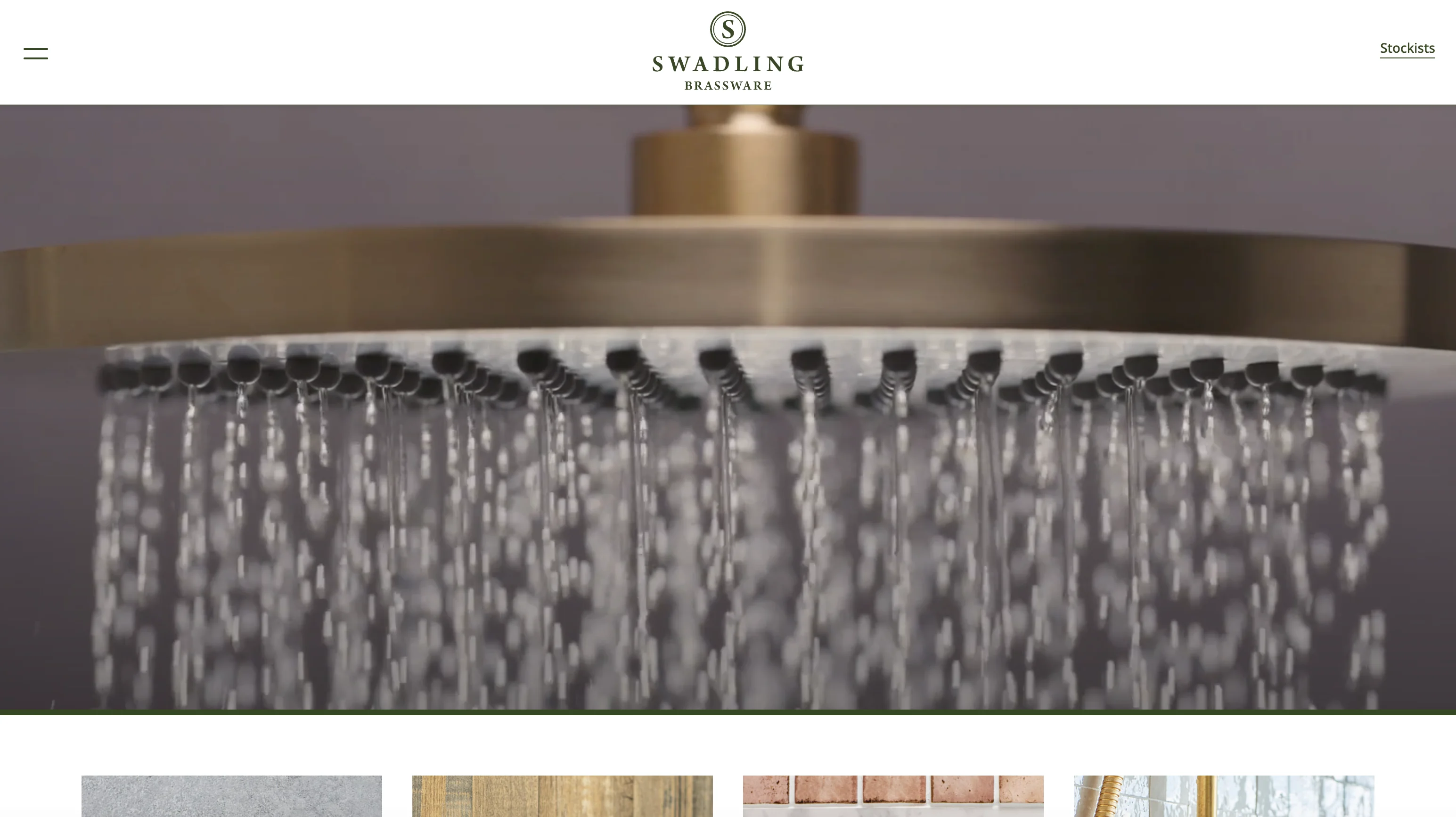 Swadling - British luxury bathroom fittings